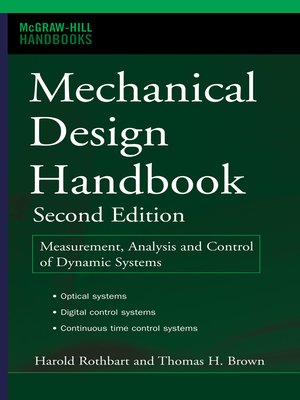cover image of Mechanical Design Handbook